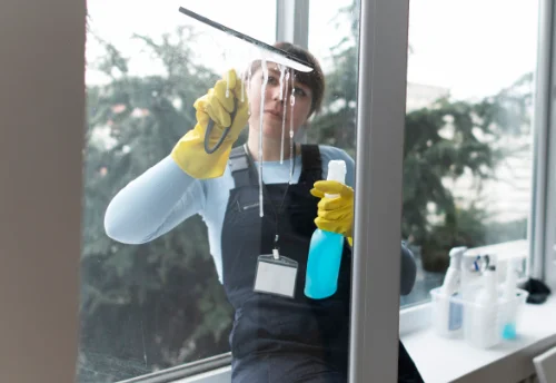 Nettoyage de vitres intérieures et extérieures à Rieux